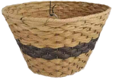 Round Natural Resin Hanging Basket w/ Wire Hanger 20/Case