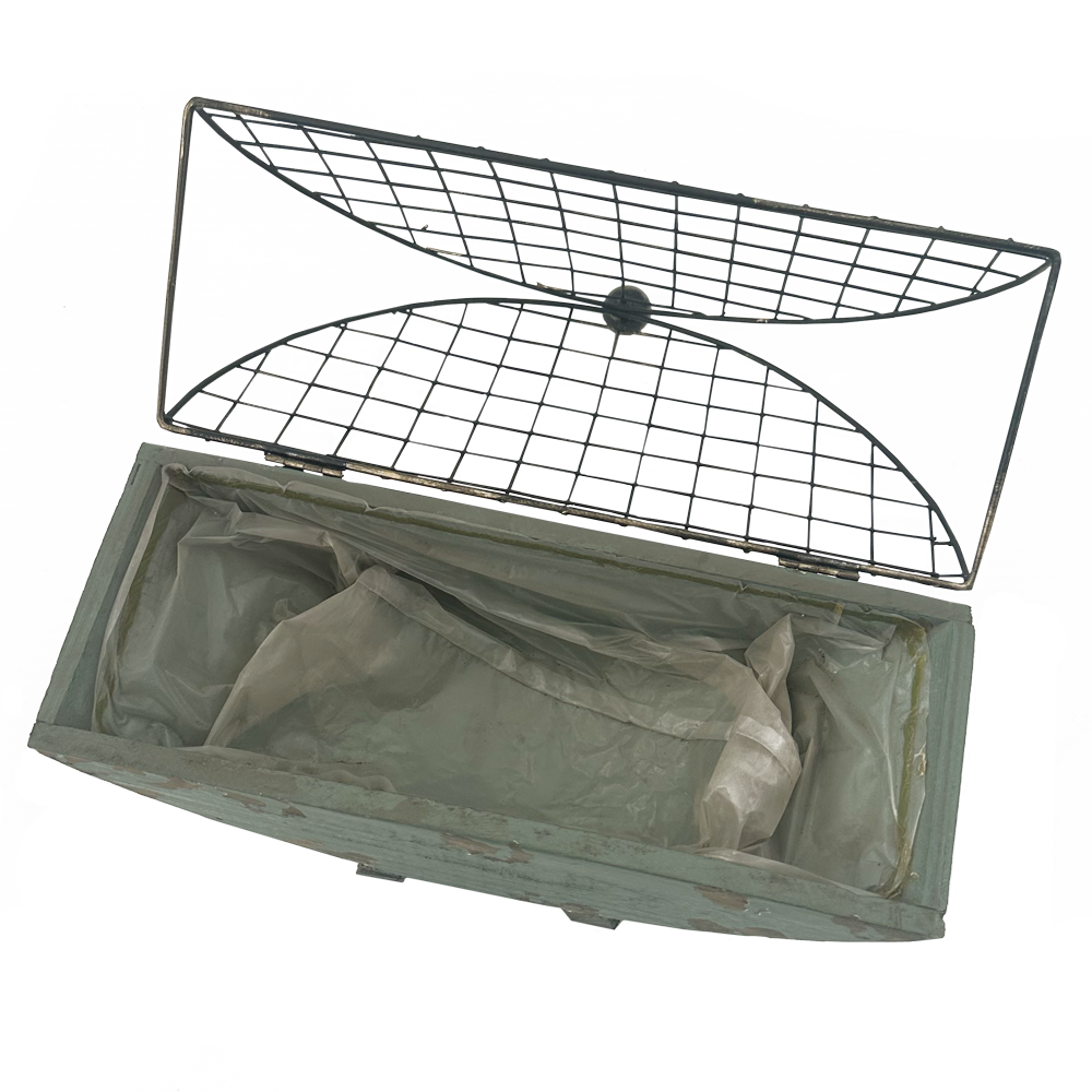 Rectangle Planter with Top Wire Cage 18/Case